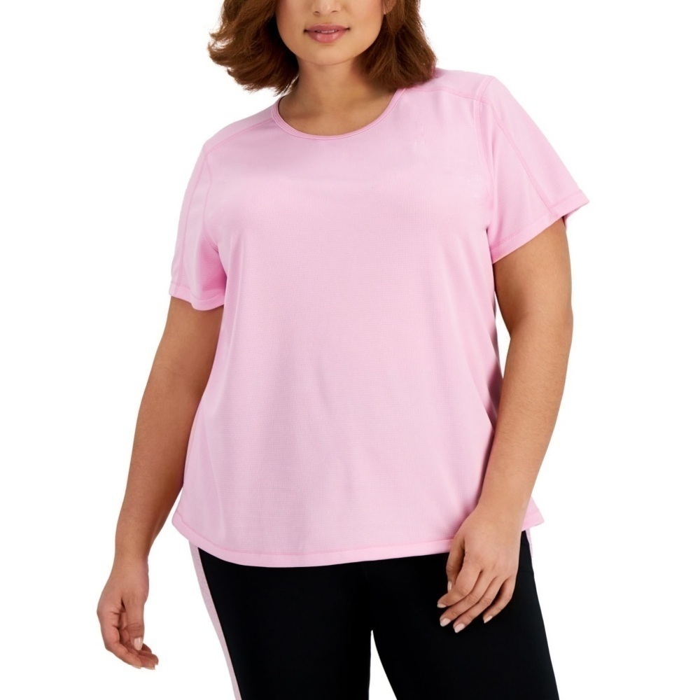 ID Ideology Women S Birdseye Mesh T Shirt
Pink